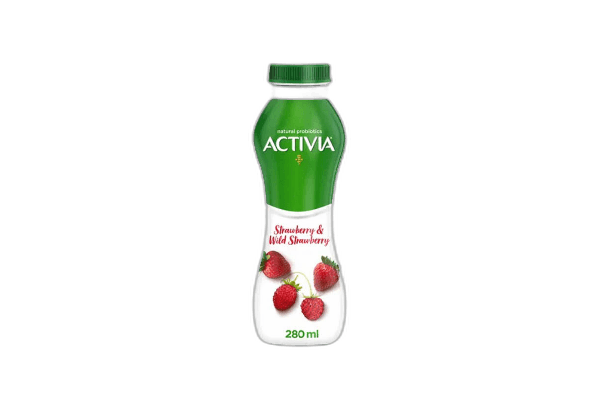 Activa Yoghurt GO Strawbery & Wild Strawbery 280 ml