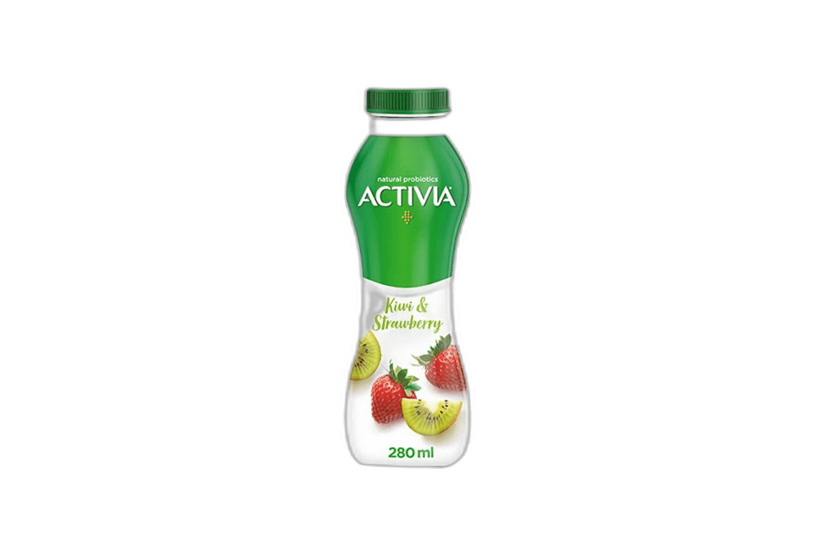 Activa Yoghurt GO Kiwi and Strawberry 280 ml