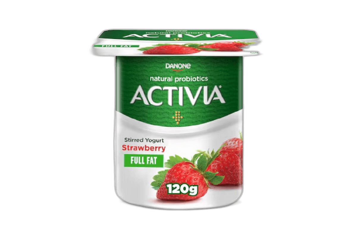 Activia Fruit Strawberry Yoghurt, 120g