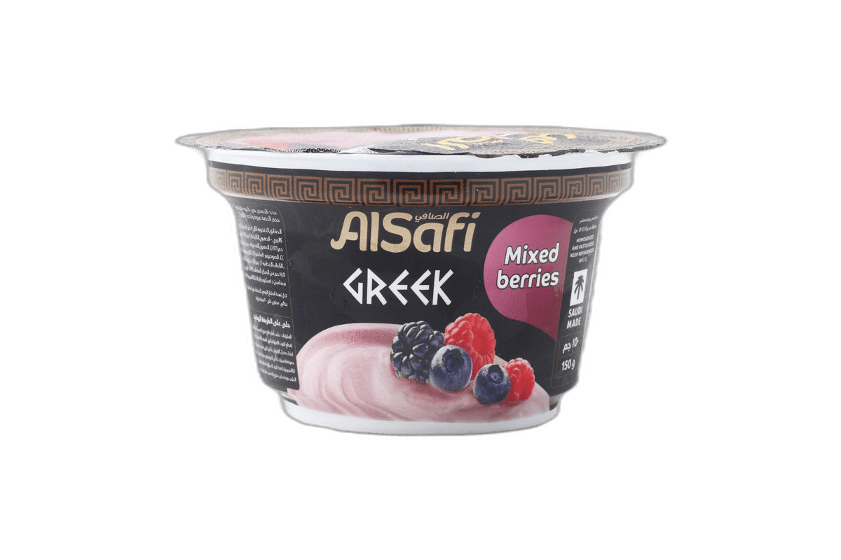 Al Safi Style Dessert Mixed Berries Greek, 150g