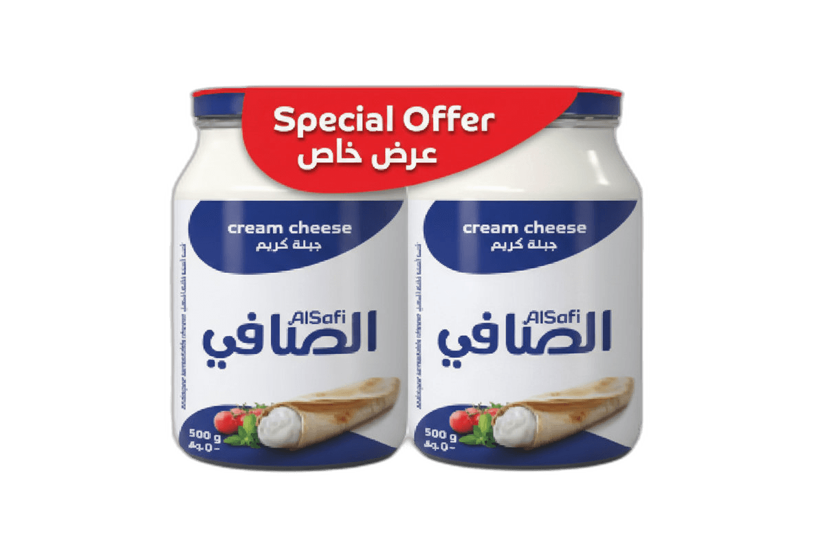 Al Safi Cheese Cream Jar 2 x 500 g