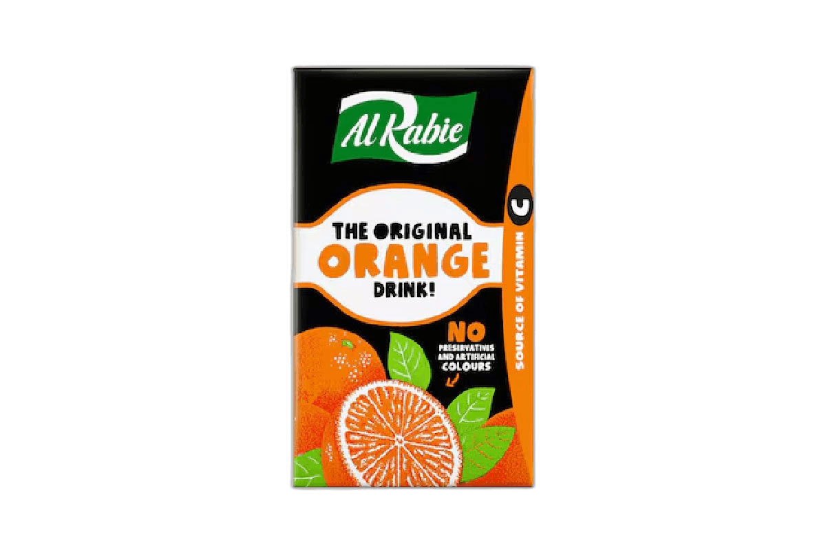 Al Rabie Juice Orange 125 ml