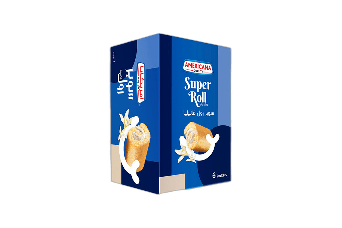 Americana Vanilla Roll 60/6 x 85 g