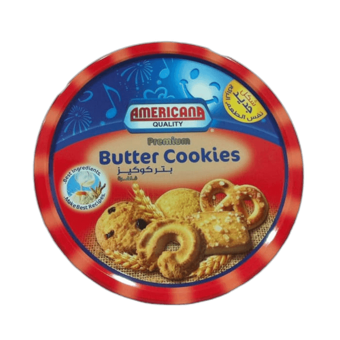 Americana Red Tin Butter Cookies 454 g