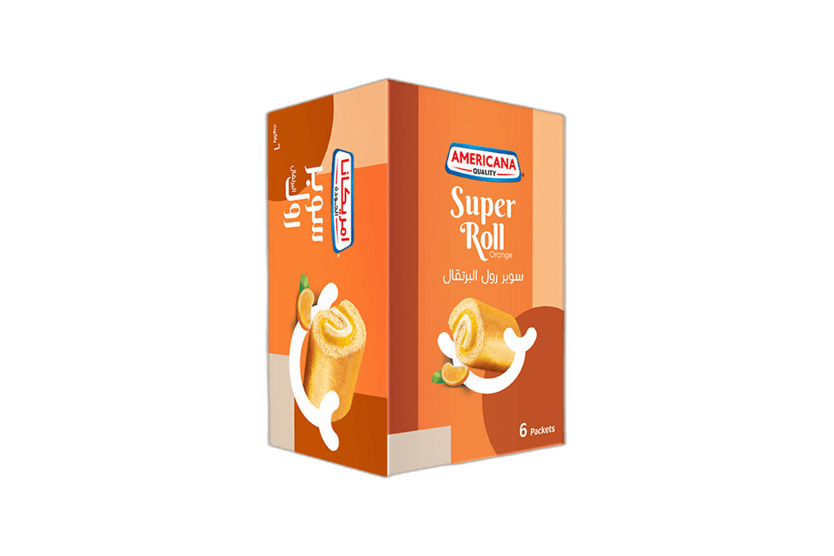 Americana Orange Roll 60/6 x 85 g