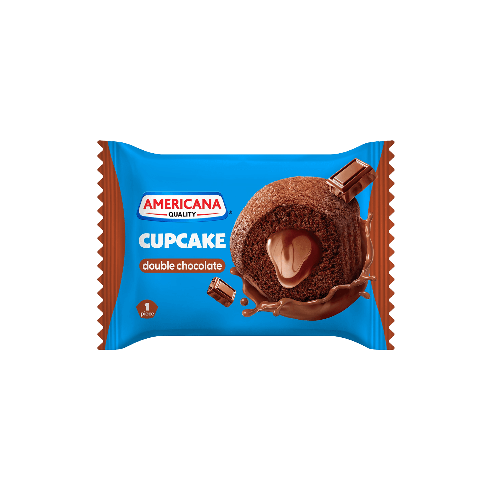 Americana Cupcake Chocolate Filled 28 g