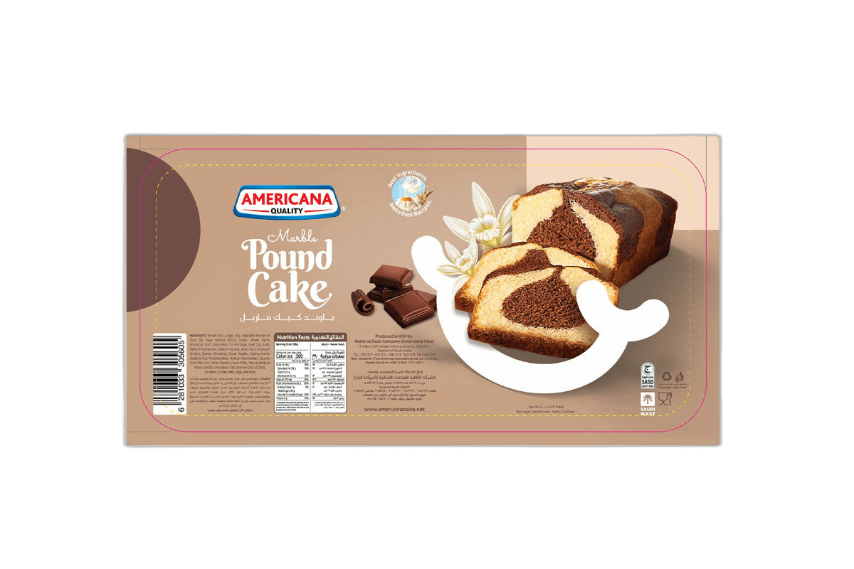 Americana Marble Pound Cake 295 g