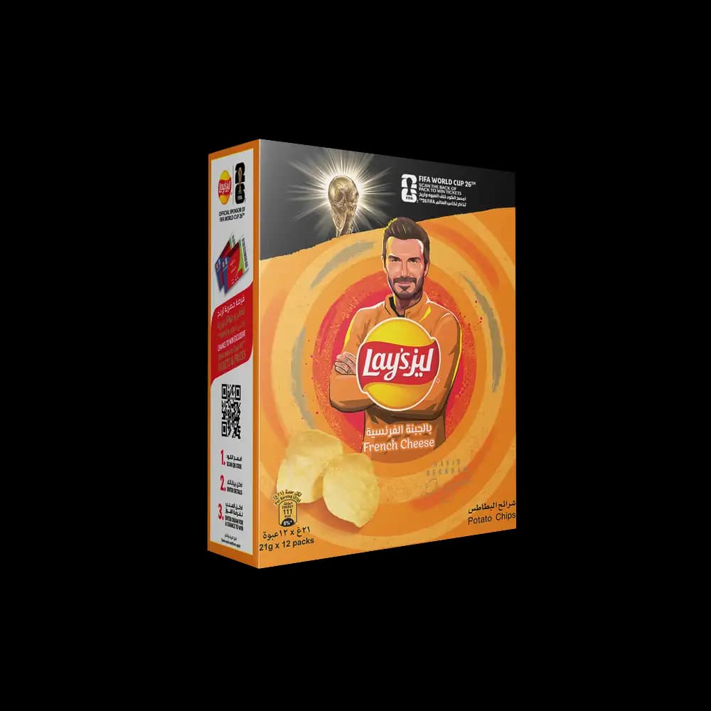 Lays Chips Cheese French 12 x, 21g