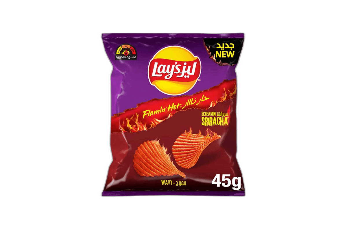 Lays Flaming Hot Screamin Sirach 45 g