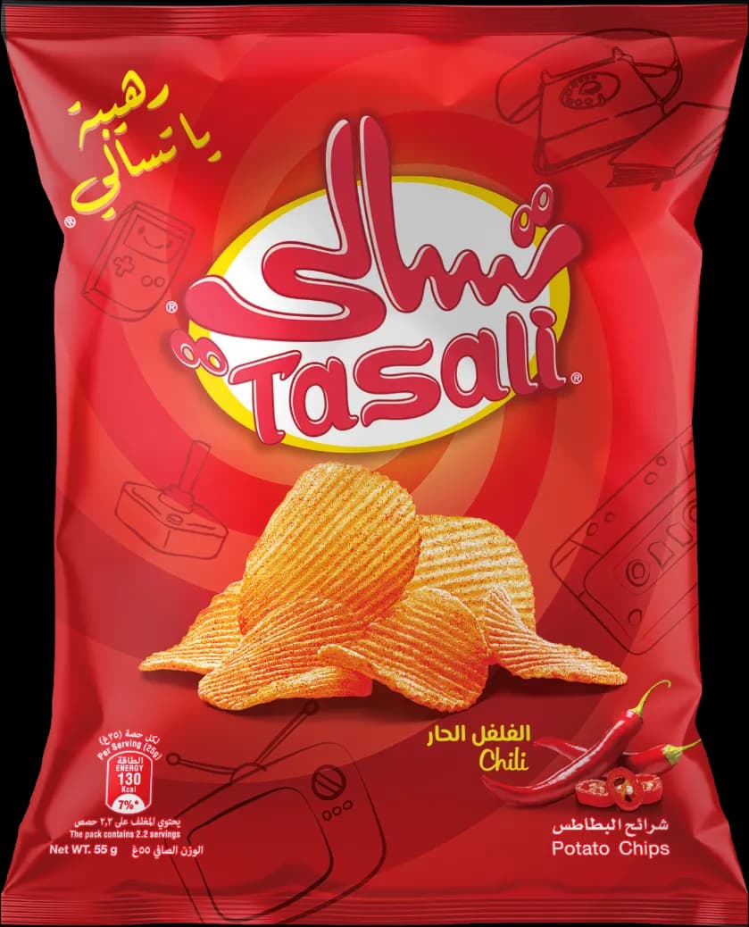 Tasali Potato Chips Chili 55 g