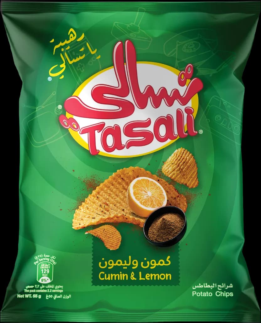 Tasali Potato Chips Cumin & Lemon 55 g