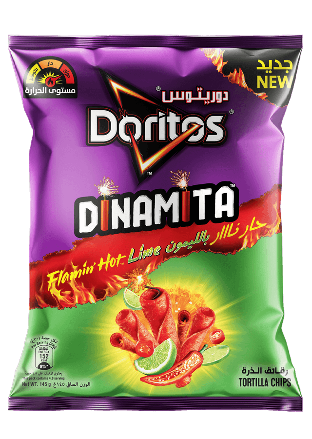 Doritos Dinamita Flamin’ Hot Lime 145g