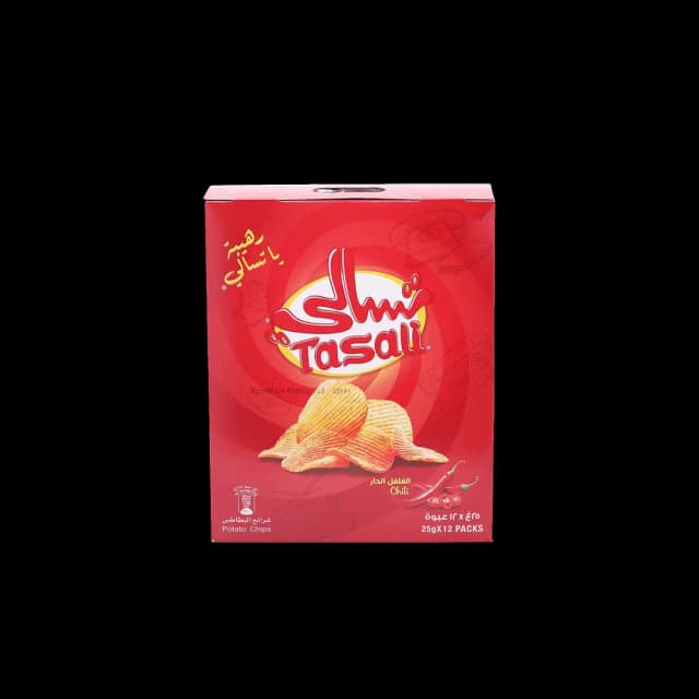 تسالي شيبس مقرمش 12 حبة × 25 جم
