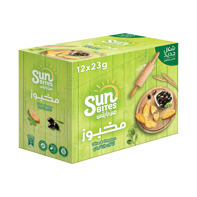 Sun Bites Bread Bites Olive and Oregano 18g
