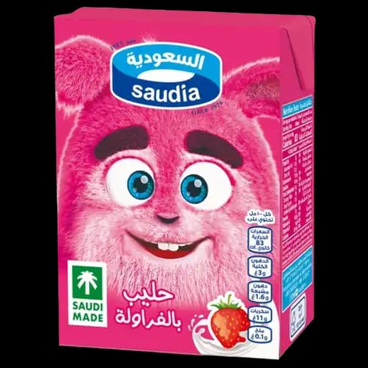 Sadafco Saudia Strawberry Milk 200 ml