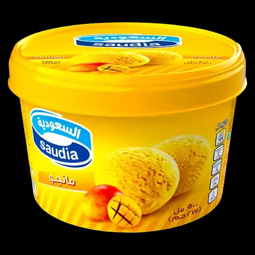 Saudia Mango Ice Cream, 500ml