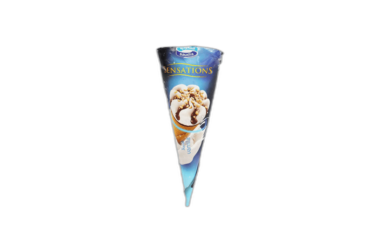 Saudia Pr.vanilla Ice Cream Cone 150 ml