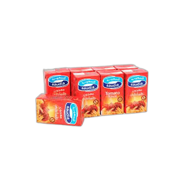 Saudia Tomato Paste 8 x 135 g
