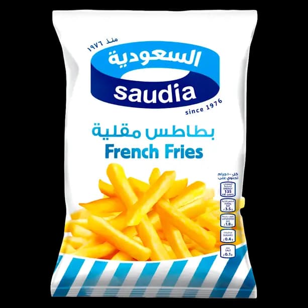 Saudia French Fries, 2.5kg