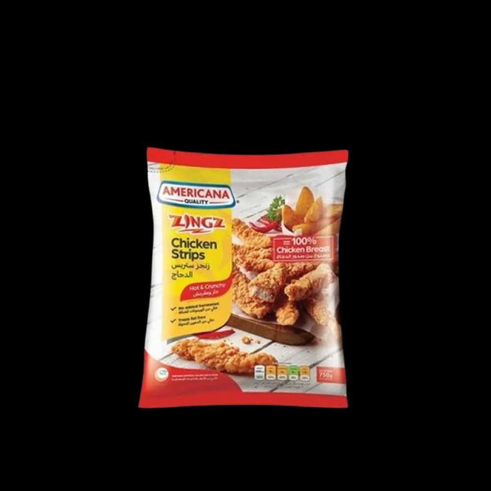 Americana Chicken Strips Spicy, 750g