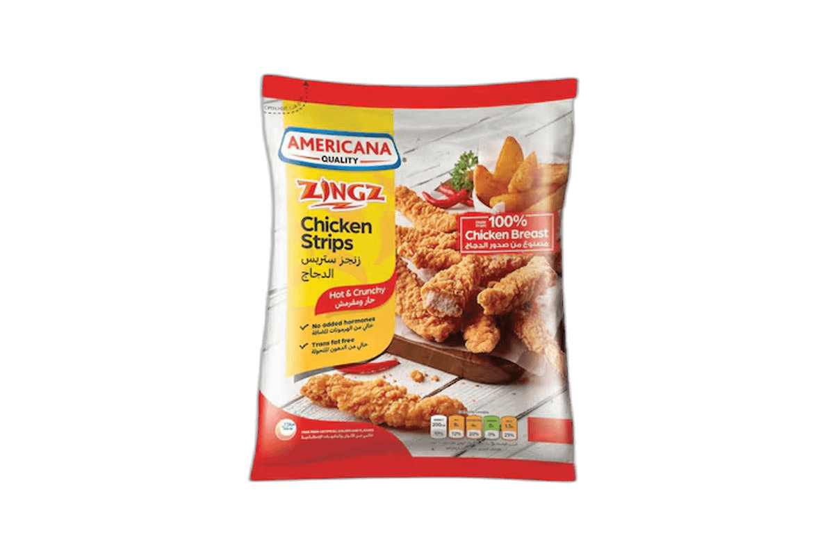 Americana Chicken Strips Plain Bag 1 kg