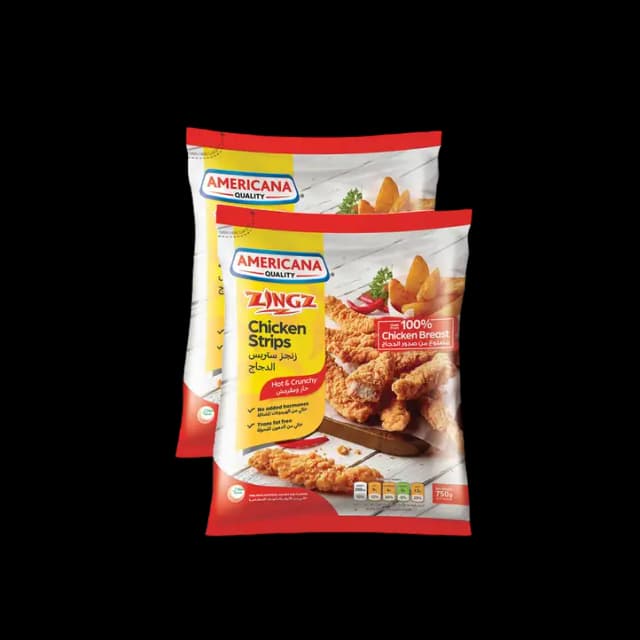 Americana Chicken Strips Spicy 2 x, 750g
