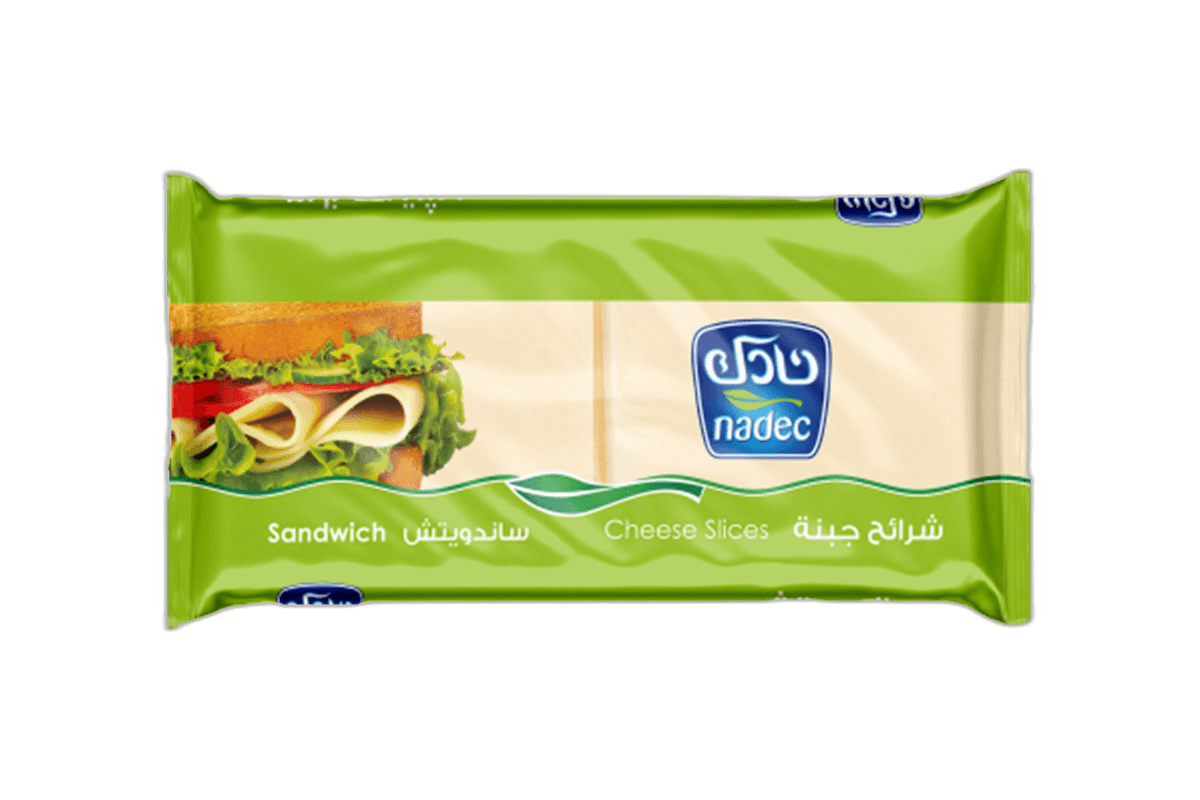 Nadec Cheese Slice Sandwich 400 g
