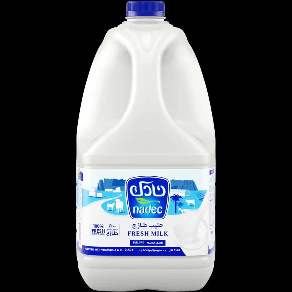 Nadec Full Fat Fresh Milk, 2.85L