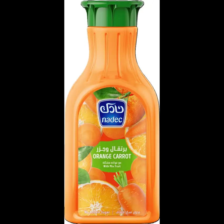 Nadec Juice Orange Carrot, 1.3L