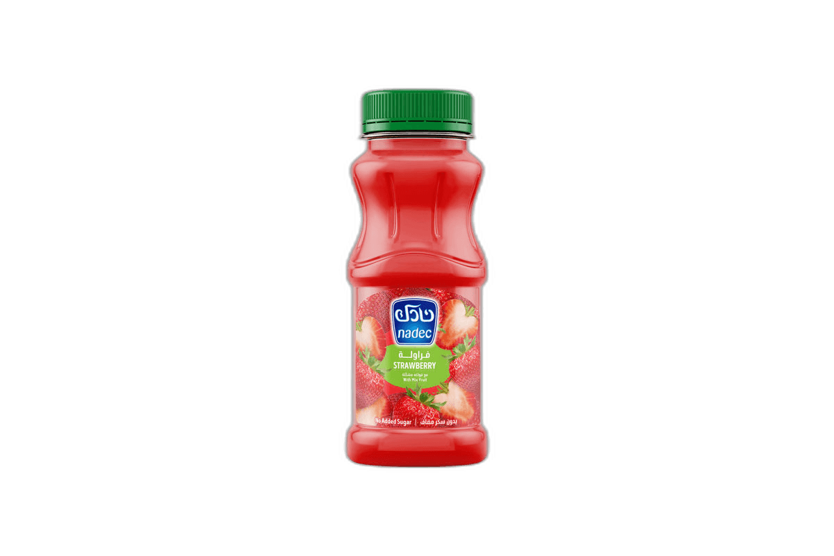 Nadec Strawberry with Fruit Mix Nectar 180 ml