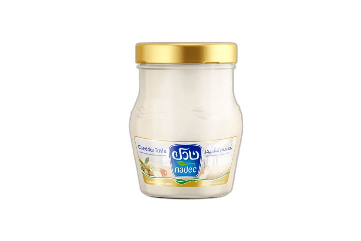 Nadec Cheddar Cheese Jar 500 g