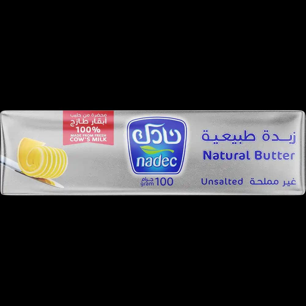 Nadec Unsalted Natural Butter, 100g