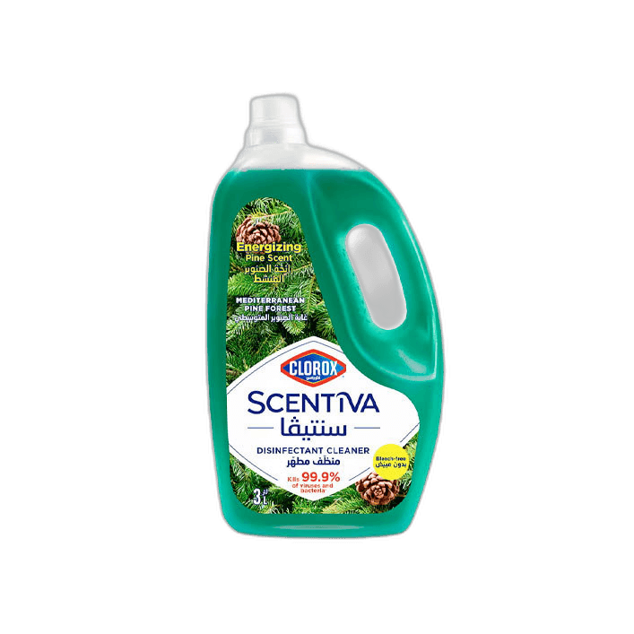 Clorox Scentiva Pine Floor Disinfectant 1 L + 500M