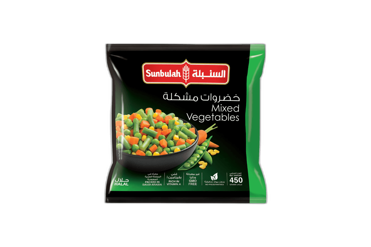 Sunbulah Mix Vegetables 450 g
