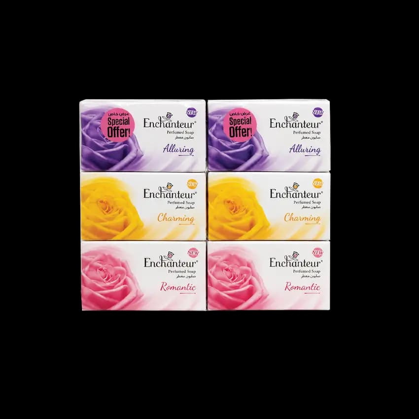 Enchanteur Soap 6 x, 125g
