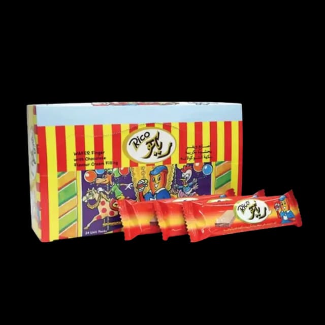 Rico Wafer Finger with Chocolate 17.6 g x 24