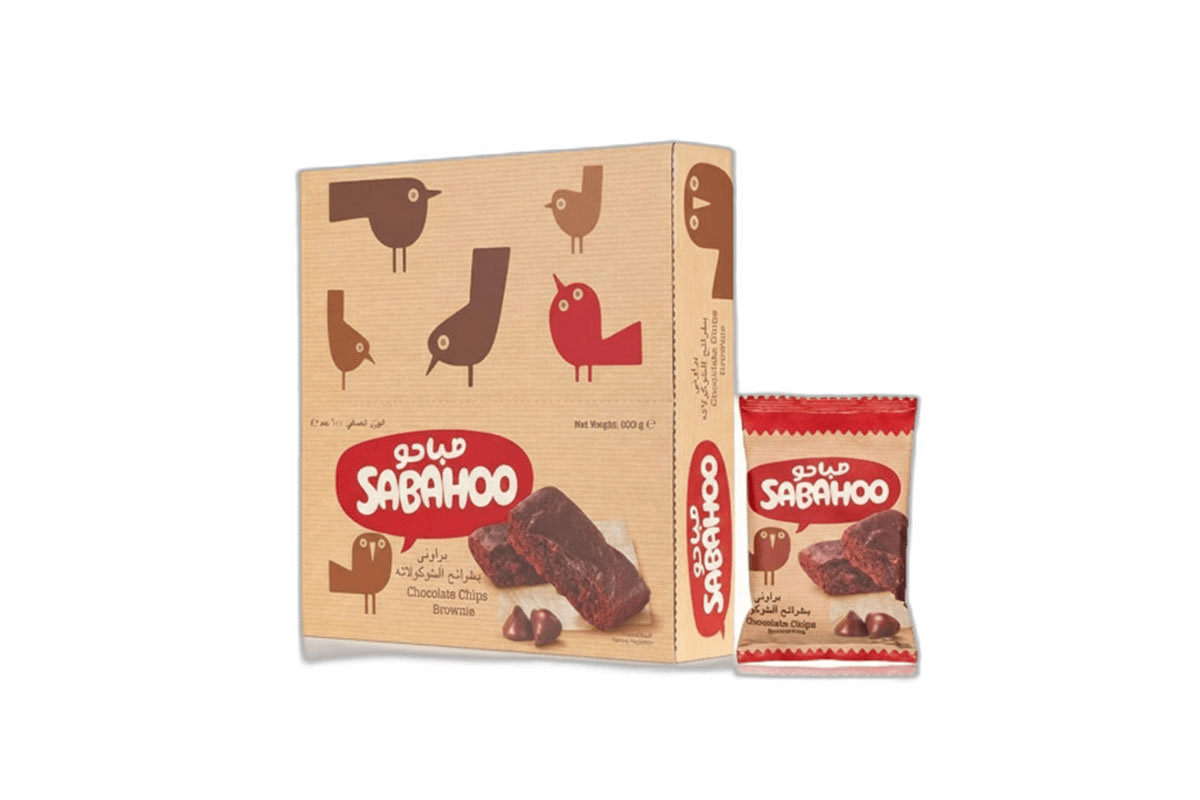 Sabahoo Chocolate Chips Brownie Cake 12 x 50 g