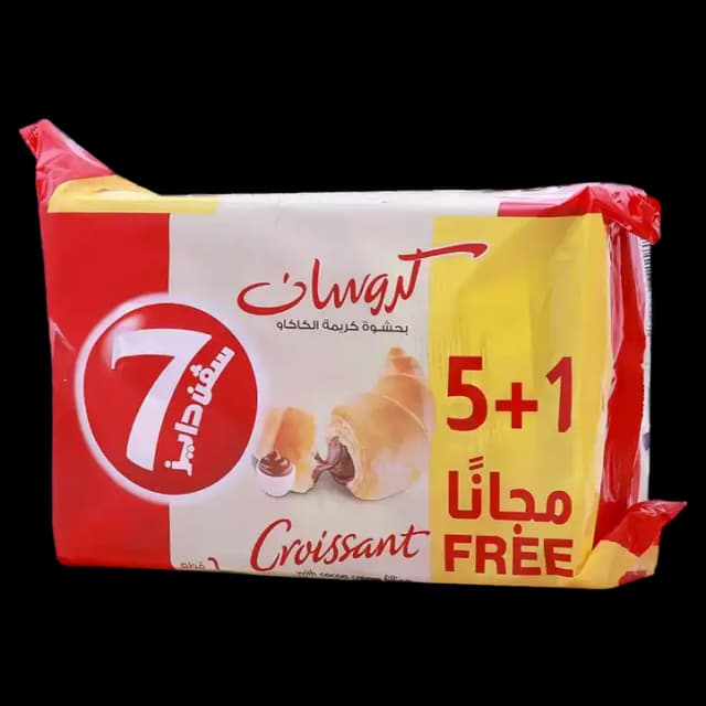 7Days Midi Chocolate Croissants 6 x 55g