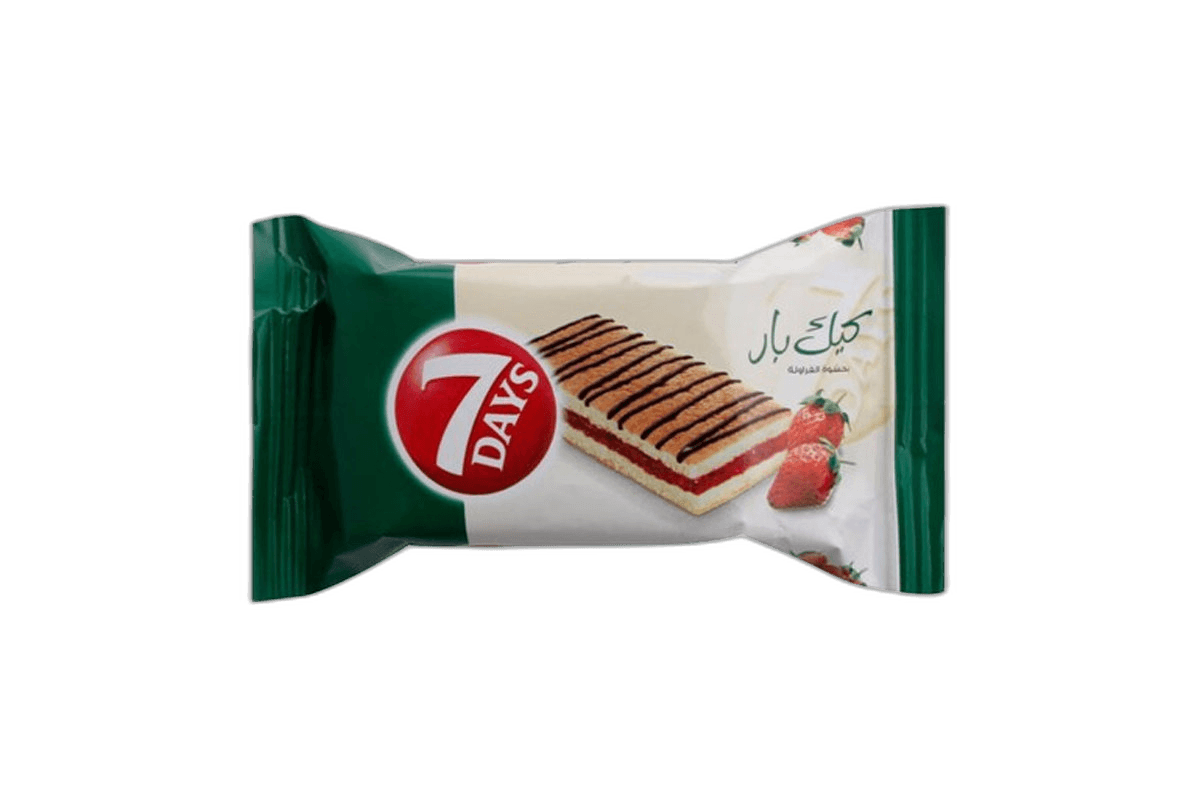 7 Days Lusine Strawberry Cake Bar 25 g