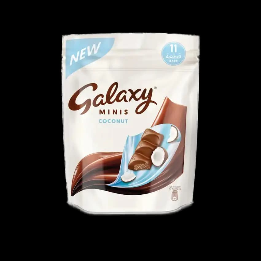Galaxy Milk Choc Coconut Mini Chocolate 137.5g