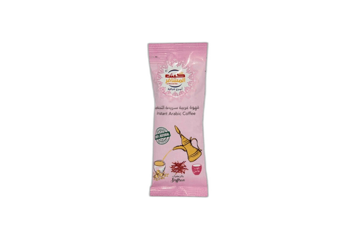 Kif Al Mosafer Instant Arabic Coffee Mix Sffrn 5 g