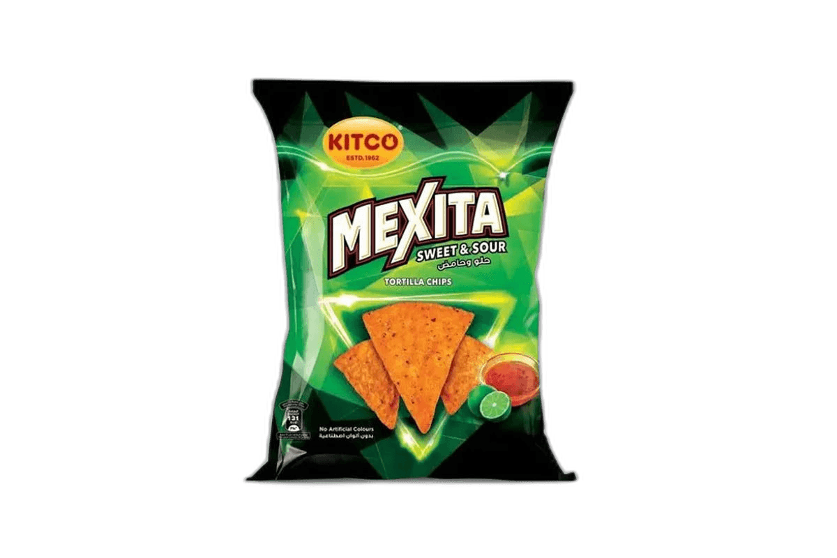 Mexita Tortilla Chips Sweet Sour 48 g