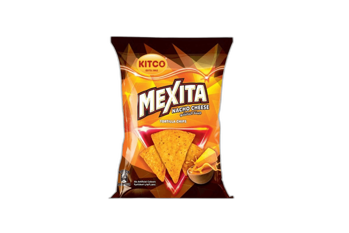 Mexita Tortilla Chips Nacho Cheese 180 g