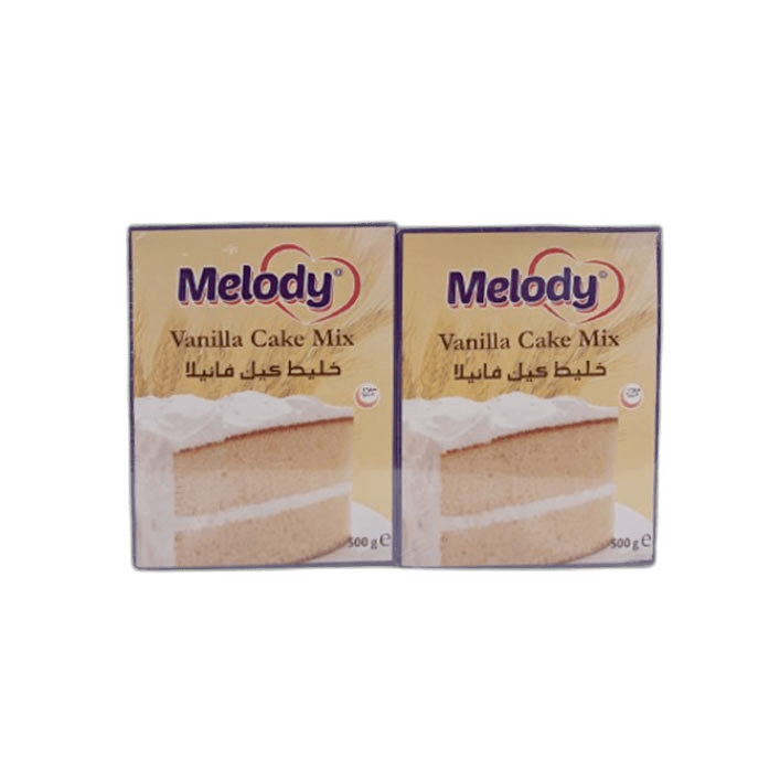 Melody Cake Mix Vanilla 2 x 500 g