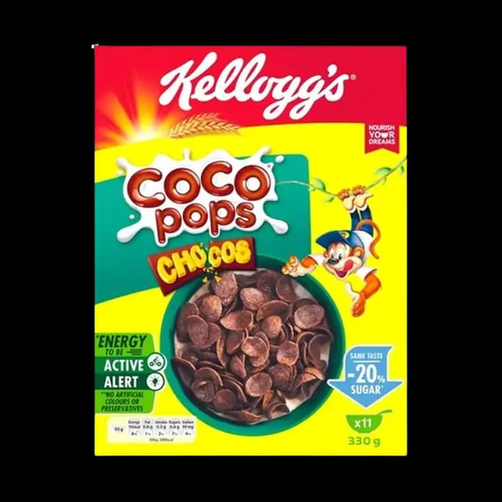 Kelloggs Coco Pops Chocos, 330g