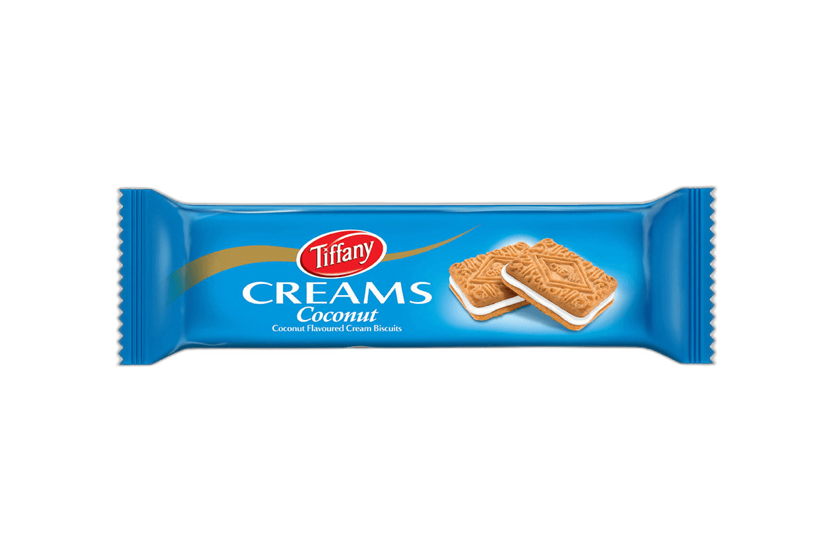 Tiffany Cream Biscuits Coconut 80 g