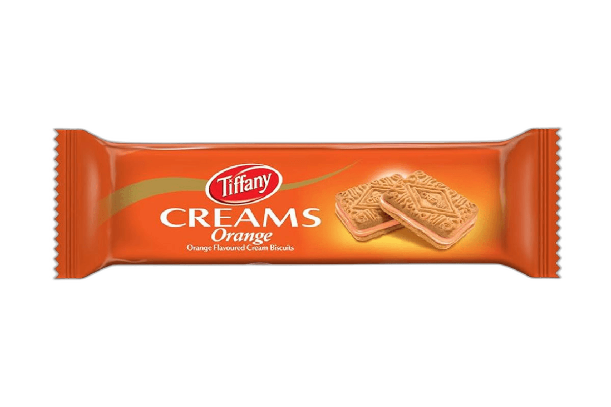 Tiffany Cream Biscuits Orange 80 g