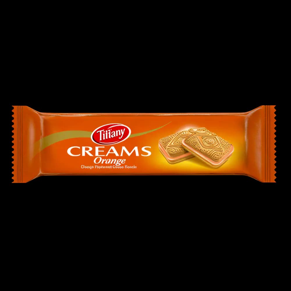 Tiffany Cream Biscuits Orange, 80g