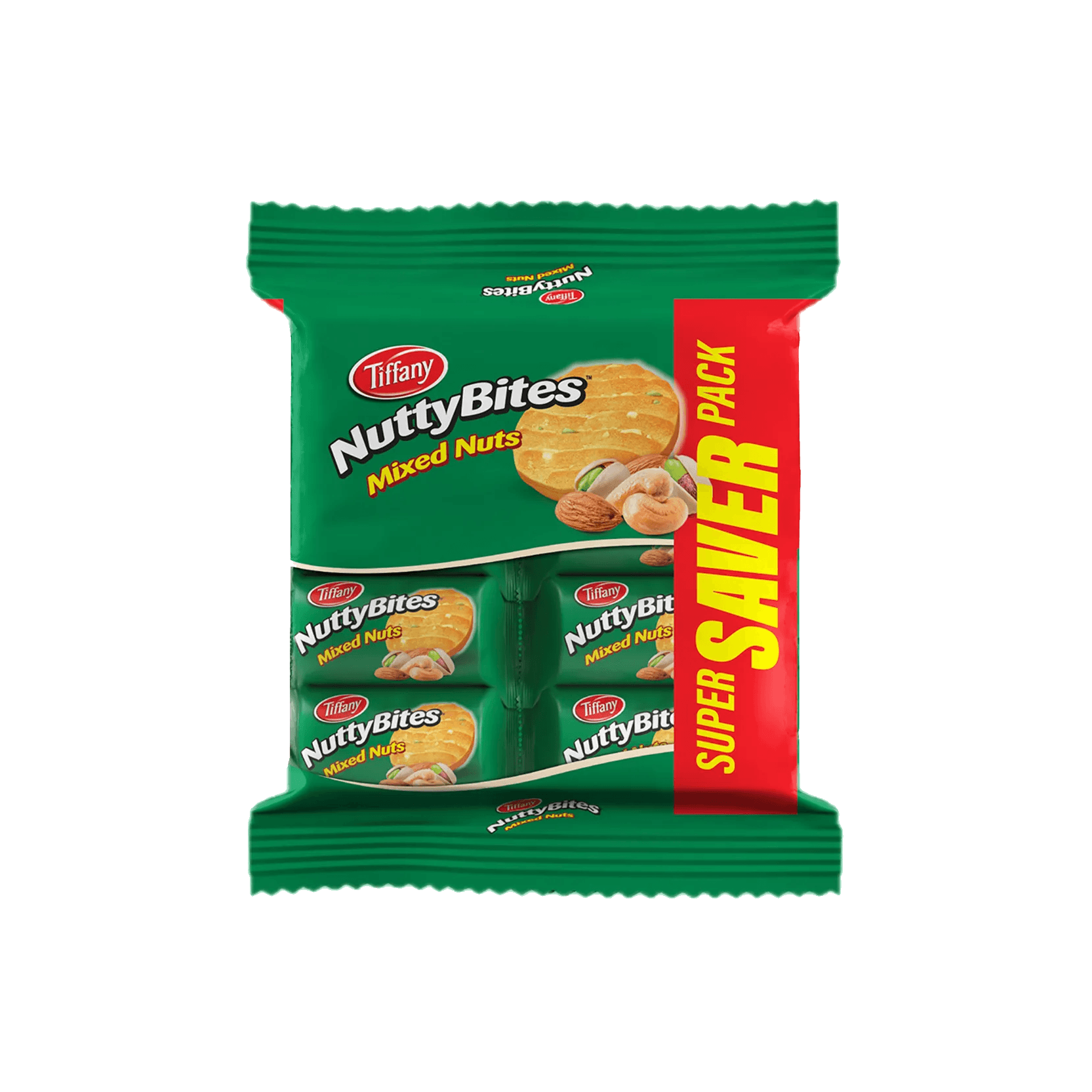 Tiffany Nutty Bite Mixed Nuts 8 x 72 g