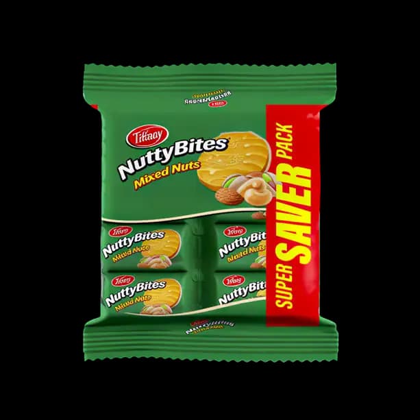 Tiffany Nutty Bite Mixed Nuts 8 x, 72g